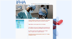 Desktop Screenshot of ifhafund.com